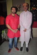 Mudasir Ali and Manuvendra Singh pose at the Aryan-Ashley sangeet of Dunno Y2 signifying same-sex marriage for the first time in Bollywood